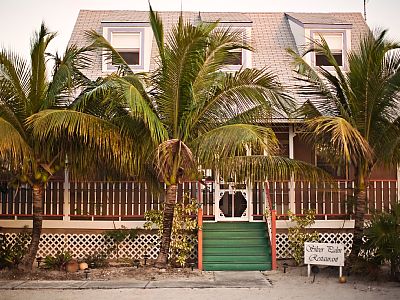 North Caicos condo rental - Silver Palm Restaurant - 20 minute walk on the beach