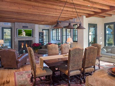 Great room with Rumsford-certified fireplace  