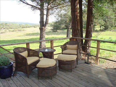 Napa house rental - Relaxing Patio Area