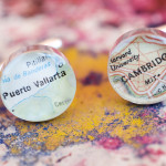 wedding photo map with pins